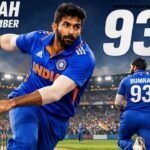 Bumrah Jersey Number: Why Jasprit Bumrah Wears 93