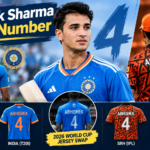 Abhishek Sharma Jersey Number