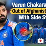 Varun Chakaravarthy Out of Afghanistan T20I With Side Strain