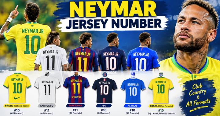 Neymar Jersey Number