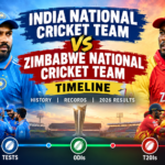 India National Cricket Team vs Zimbabwe National Cricket Team Timeline