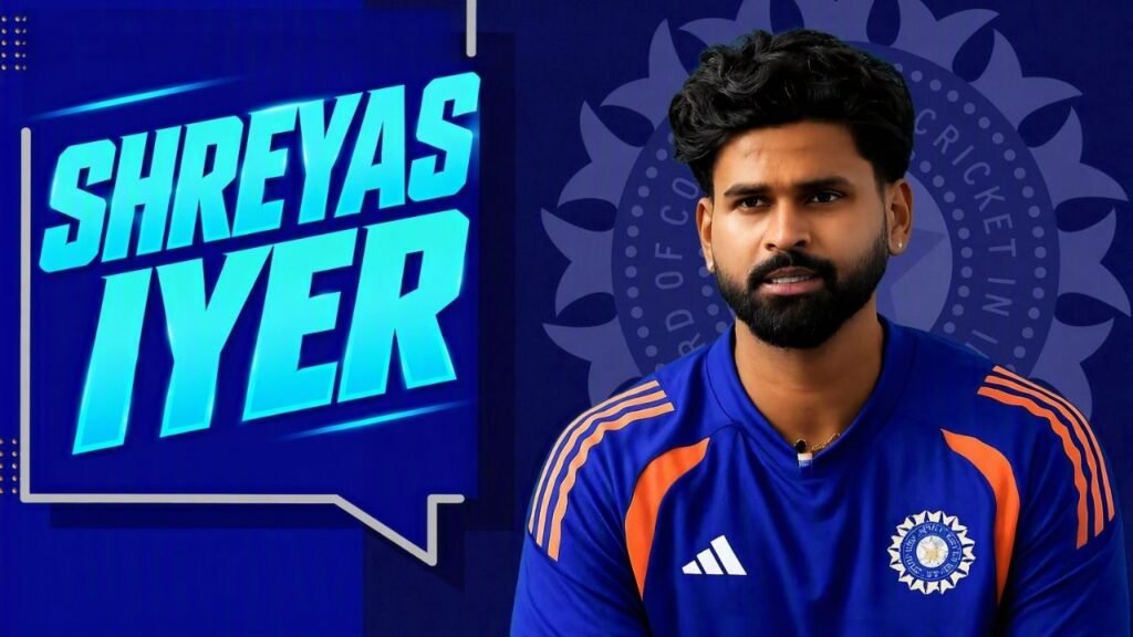 Shreyas Iyer: Age, Biography, Family, Wife, Career & Stats