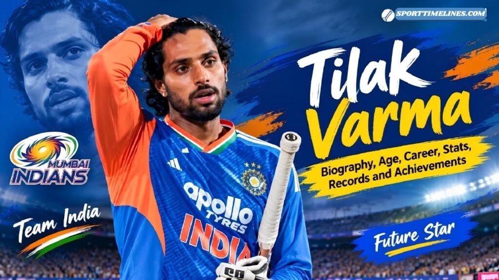 Tilak Varma: Age, Biography, Family, Stats, Net Worth & Career